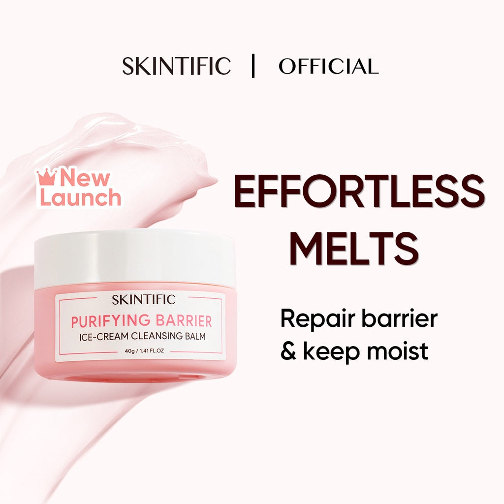 Purifying Barrier Ice Cream Cleansing Balm Makeup Remover