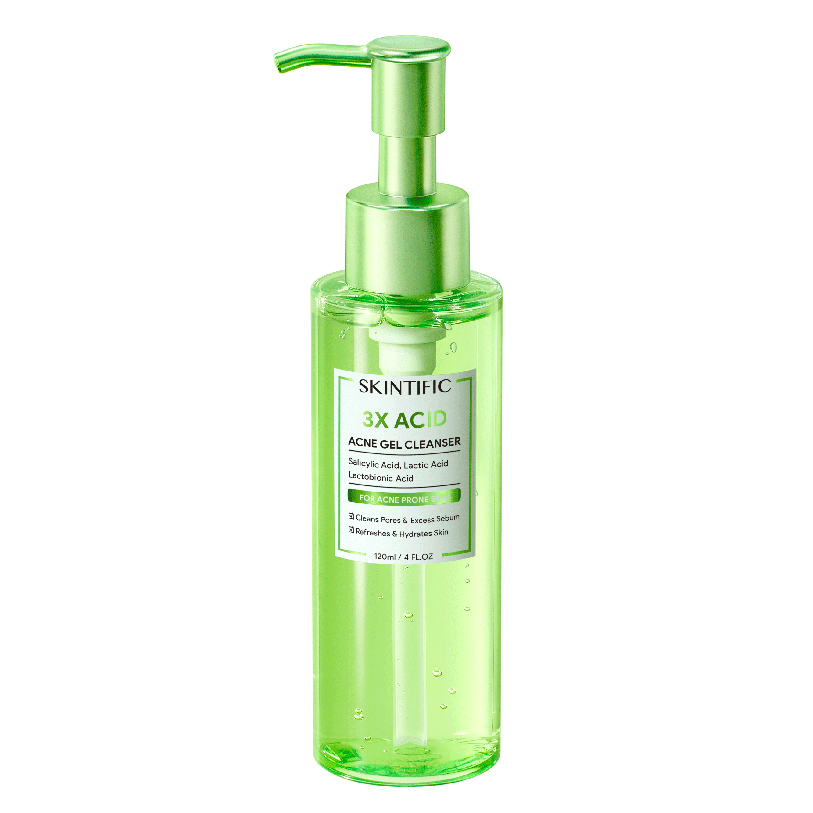 3X Acid Acne Gel Cleanser